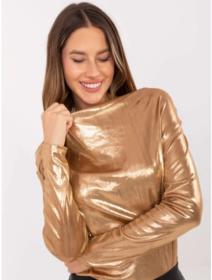 Bluzka DHJ BZ model 21441135 camelowy - FPrice