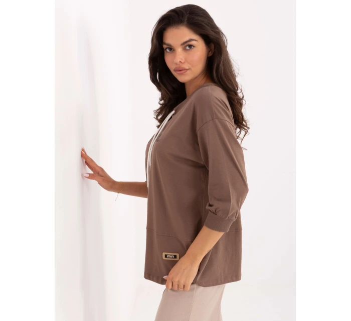 Blúzka RV BZ A785.58 hnedá Blúzka RV BZ A785.58 hnedá