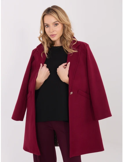 Płaszcz IT PL model 21782321 bordowy - FPrice