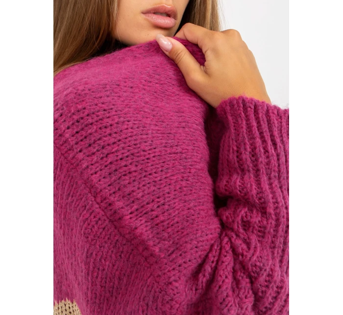 Sveter TW SW BI M2201.87 fuchsiová Sveter TW SW BI M2201.87 fuchsiová