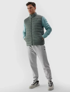 Pánská péřová vesta s model 20437840 výplní zelená - 4F