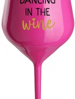 DANCING IN THE WINE - ružový nerozbitný pohár na víno 470 ml
