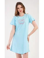 Dámská noční košile s krátkým rukávem   model 19424521 - Vienetta