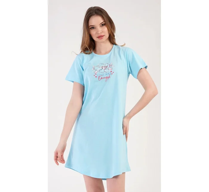 Dámská noční košile s krátkým rukávem   model 19424521 - Vienetta