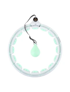 Obruč HMS HHW06 s okami, závažím a počítadlom zelenej farby