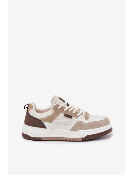 Sneakersy Męskie Big Star RR174604 Beżowe Sneakersy Męskie Big Star RR174604 Beżowe