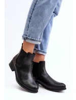 Dámske členkové topánky M679 model 190203 Black - ERYNN Dámske členkové topánky M679 model 190203 Black - ERYNN