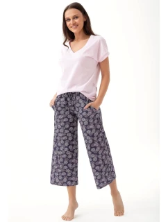 Luna 314 cr/r M-2XL W25 dámske pyžamo