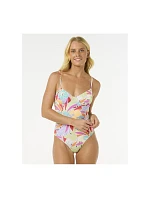 Jednodielne plavky RIP CURL Cala Vadella D-Dd One Piece, tyrkysové Jednodielne plavky RIP CURL Cala Vadella D-Dd One Piece, tyrkysové