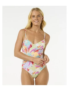Jednodielne plavky RIP CURL Cala Vadella D-Dd One Piece, tyrkysové