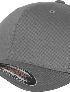 6277 6 Panelová kšiltovka Wooly Combed model 22412279 grey - Flexfit
