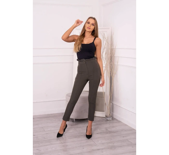 Kaki nohavice na mieru