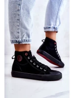 Dámské vysoké tenisky model 21581984 černá - Cross Jeans Dámské vysoké tenisky model 21581984 černá - Cross Jeans