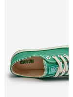 Niskie Trampki Damskie Big Star NN274268 Zielone