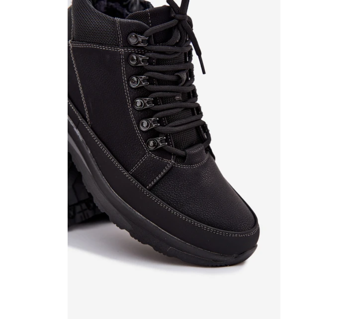 Pánské turistické boty s Černé model 21712176 - EVENTO