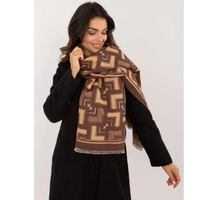 Šála AT SZ model 20506902 hnědá - FPrice