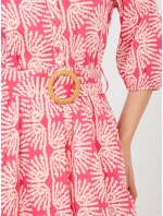 Šaty D74516M30485B koralová