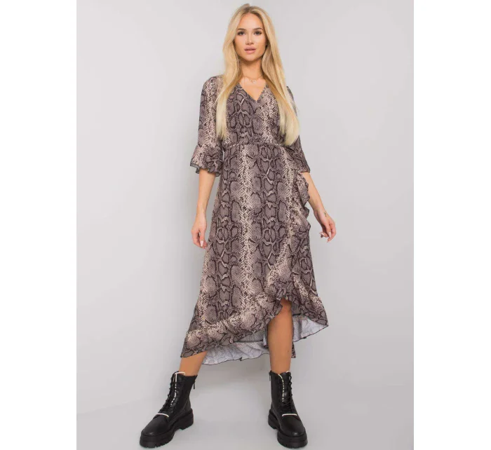 Šaty TW SK BI  černá a béžová model 16216099 - FPrice