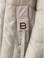 Kurtka damska pikowana z kapturem  model 22010038 - FashionStreet