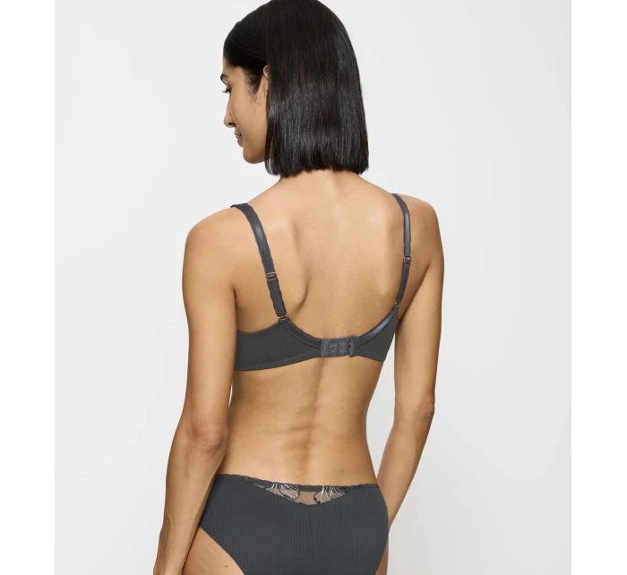 Dámska podprsenka Wild Iris Florale Bra WHP - tmavo šedá 3286 - TRIUMPH