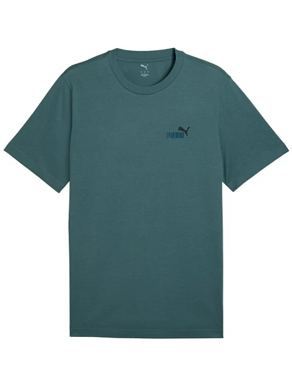 Pánske tričko Puma Ess 2 Color Small No. 1 Logo Tee, zelené, 684717 90