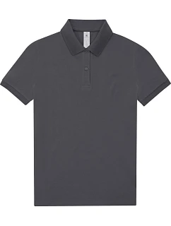 B&C My Polo 180 /women Dámske polo tričko z piké 01.W461 tmavošedé