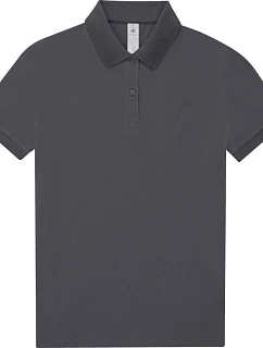 B&C My Polo 180 /women Dámske polo tričko z piké 01.W461 tmavošedé