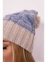 Paris fleecová čepice světle model 18750775 - K-Fashion Paris fleecová čepice světle model 18750775 - K-Fashion