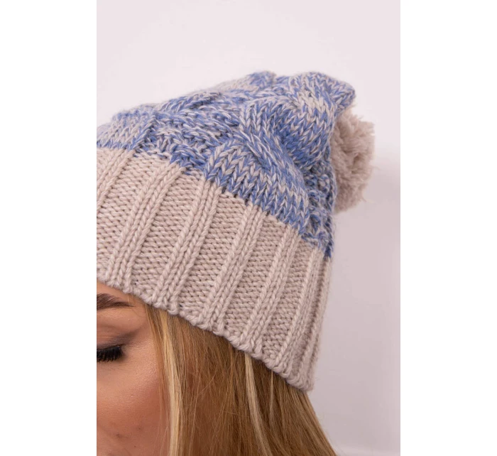 Paris fleecová čepice světle model 18750775 - K-Fashion Paris fleecová čepice světle model 18750775 - K-Fashion