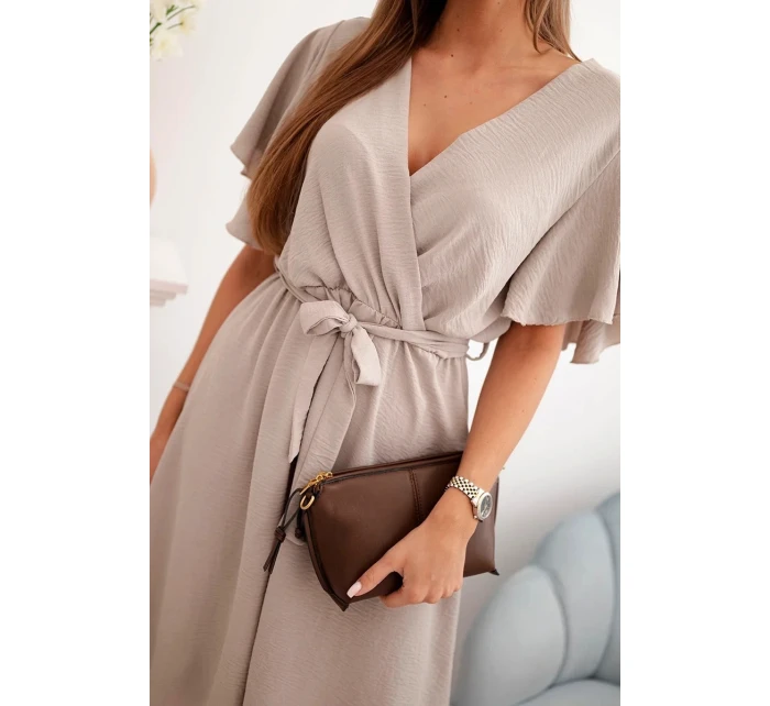 Šaty so skladaným výstrihom fango Šaty so skladaným výstrihom fango