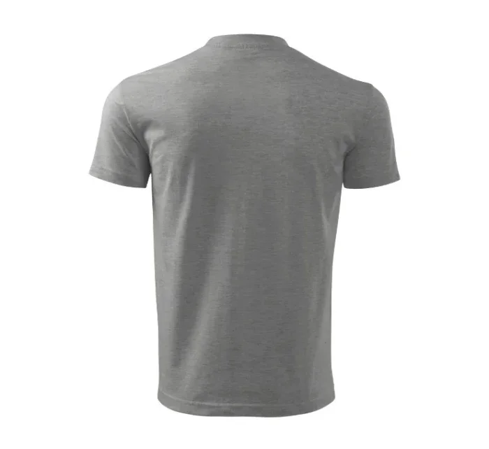 Classic tričko unisex tmavě šedý melír