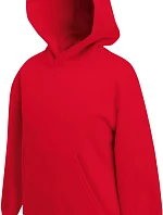 Fruit of the Loom Classic Kids Hooded Sweat Detská mikina s kapucňou 16.2043 červená