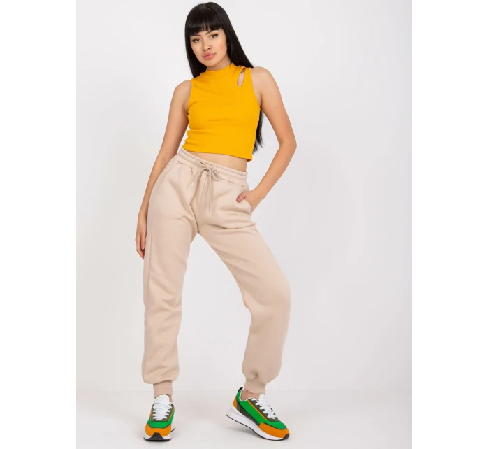 Tepláky EM DR model 17264847 béžová - FPrice Tepláky EM DR model 17264847 béžová - FPrice