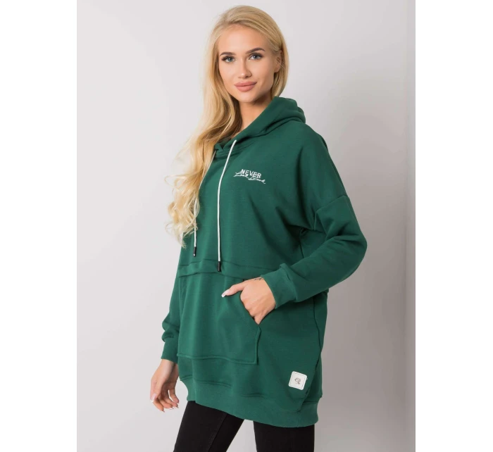 Mikina RV BL 7095.30P tmavo zelená