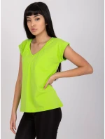 Tričko RV TS model 17445271 fluo zelená - FPrice Tričko RV TS model 17445271 fluo zelená - FPrice