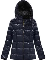 Dámska lakovaná prešívaná dámska bunda LD-7695 - LIBLAND Dámska lakovaná prešívaná dámska bunda LD-7695 - LIBLAND