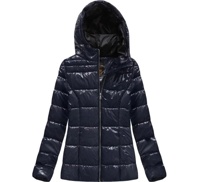 Dámska lakovaná prešívaná dámska bunda LD-7695 - LIBLAND Dámska lakovaná prešívaná dámska bunda LD-7695 - LIBLAND