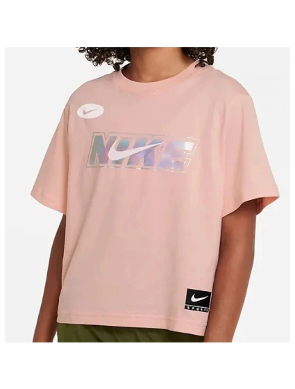 Dievčenské tričko Sportswear Jr DX1724 800 - Nike
