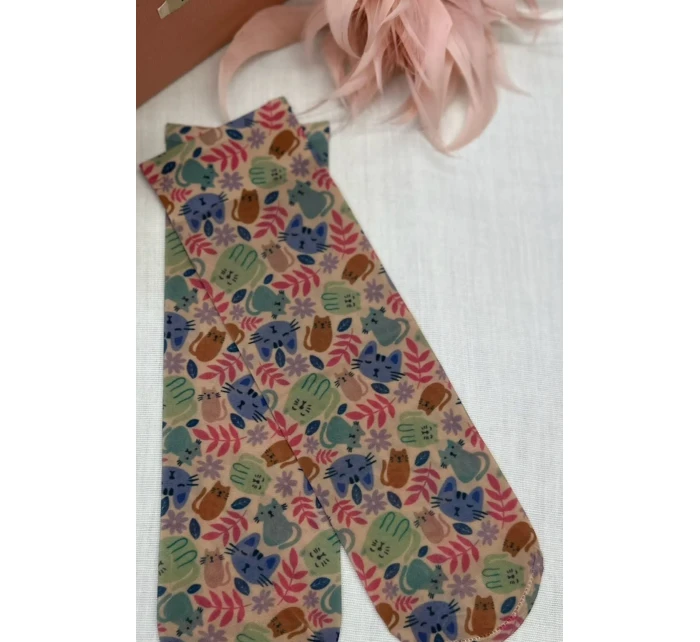 Dámske vzorované ponožky Magnetism lycra 20 den