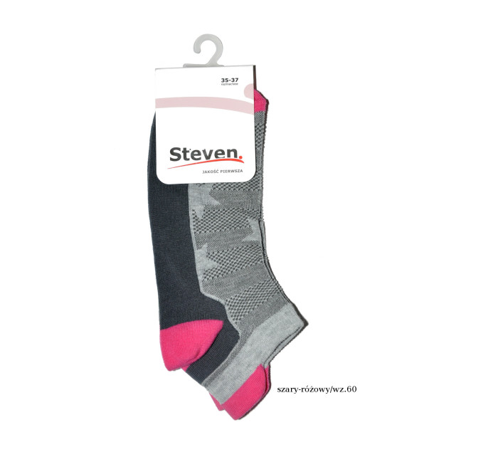 Dámske členkové ponožky Steven art.050