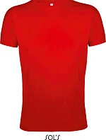 SOL'S Regent Fit Pánske tričko „Slim Fit“ 25.0553 červené
