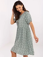 Šaty D73771M30466A pistáciové