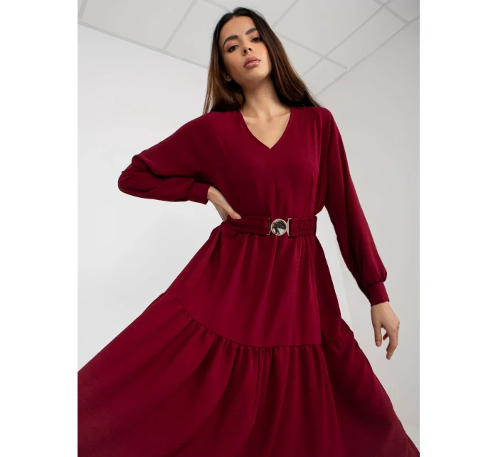 Dámske šaty TW SK BI 2021706 šaty.93P gaštanová - FPrice Dámske šaty TW SK BI 2021706 šaty.93P gaštanová - FPrice