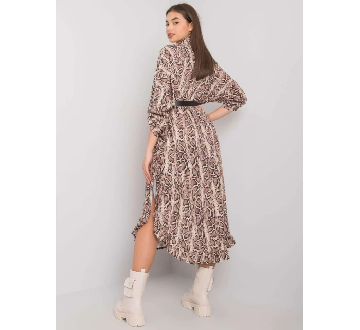 Šaty TW SK BI 32556 1.62P čierna a béžová