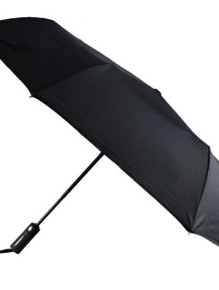 Krátky dáždnik Semiline s automatickým otváraním/zatváraním L2017-1 Black