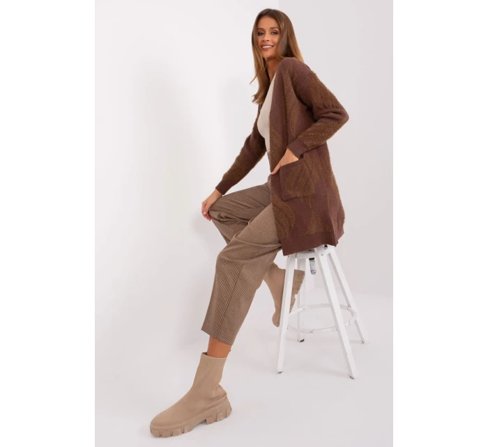 Sveter na zapínanie model 188287 AT