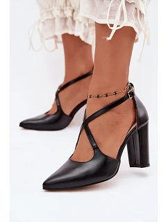Lodičky na podpätku, model 230968 Step in style