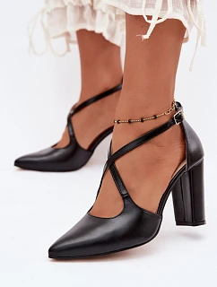 Lodičky na podpätku, model 230968 Step in style