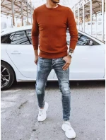 Pánský klasický červený svetr Dstreet model 21966489 - FashionStreet