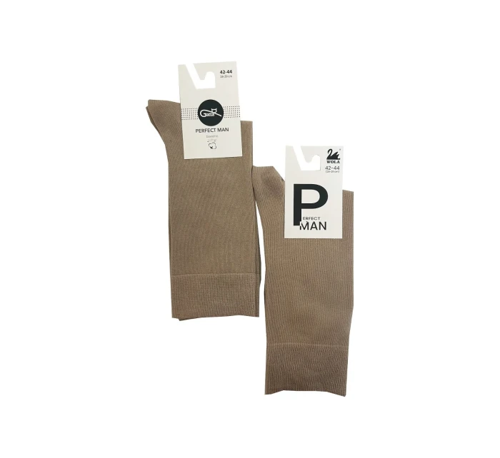 Hladké pánske ponožky Wola W94.00 Perfect Man